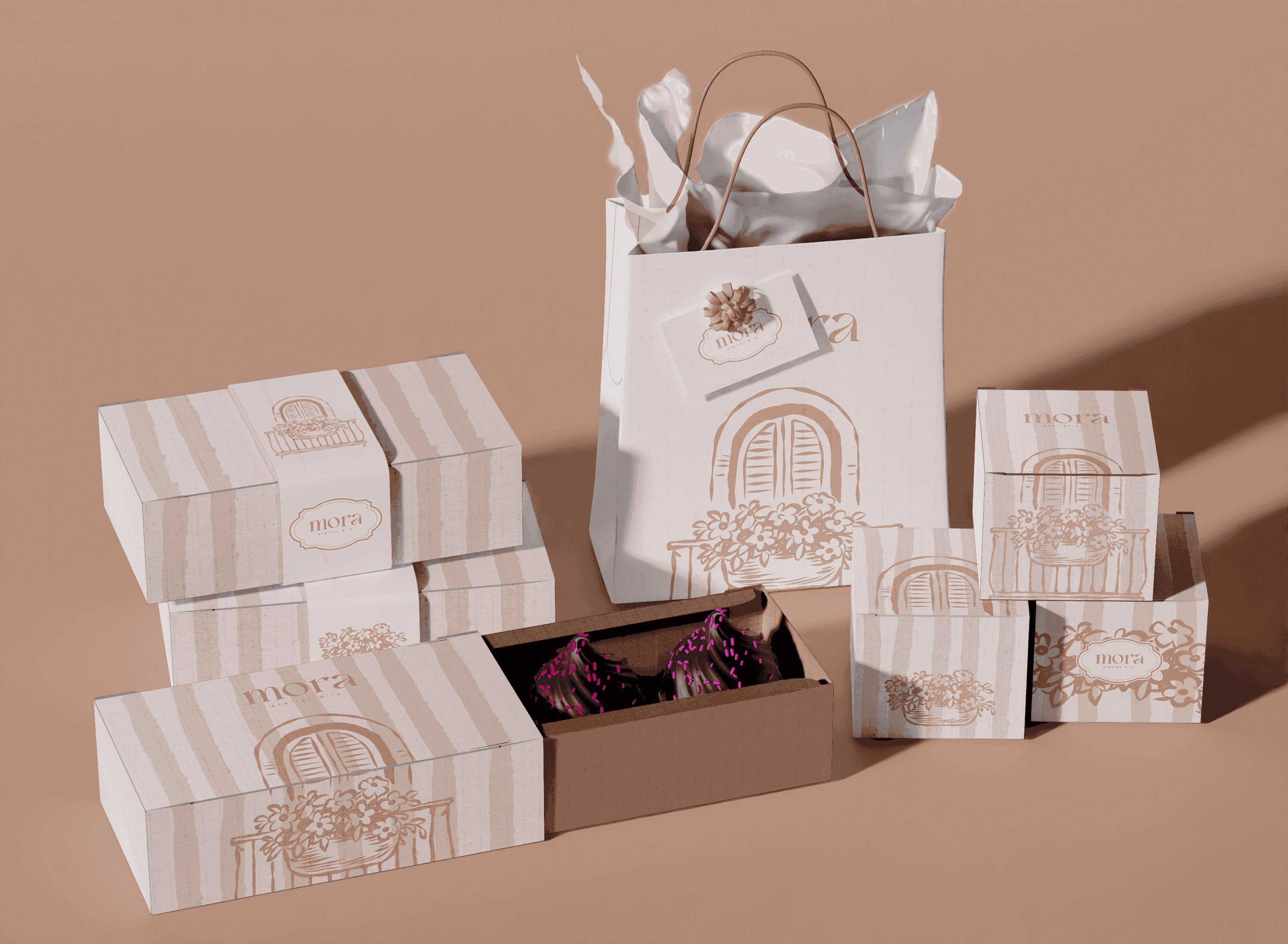 Branding Mora Atelier d'iz